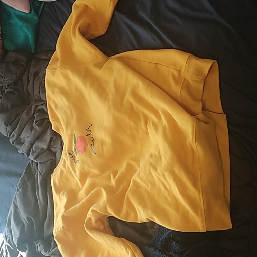 Yellow sweater by freeze